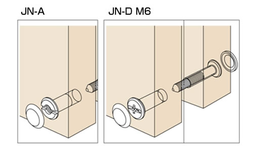 JN-A・D　連結金具ナット
